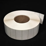 NMS Inkjet Labels, Paper, Gloss, Die Cut, White, 2.25x1, 3" Core, 8" OD Canada