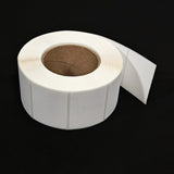 NMS Inkjet Labels, Paper, Matte, Die Cut, White, 2.5x2, 3" Core, 6" OD