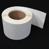 NMS Inkjet Labels, Chemical, Matte, Die Cut, White, 3.75x2.5, 3" Core, 6" OD