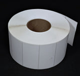 NMS Inkjet Labels, Paper, Matte, Die Cut, White, 4x2, 3" Core, 8" OD Canada