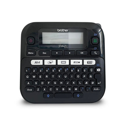 Brother PTD210BK Portable Label Printer Canada