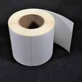 NMS Inkjet Labels, Paper, Matte, Die Cut, 5x2.9375, 3" Core, 6" OD