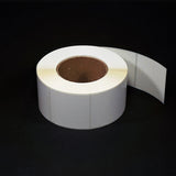 NMS Inkjet Labels, Paper, Gloss, Die Cut, White, 2.5x2.5, 3" Core, 6" OD