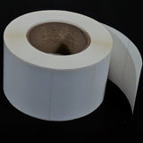 NMS Inkjet Labels, BOPP, Gloss, Die Cut, White, 3x2, 3" Core, 5.5" OD