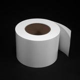 NMS Inkjet Labels, Paper, Gloss, Continuous, White, 4x200, 3" Core, 6" OD