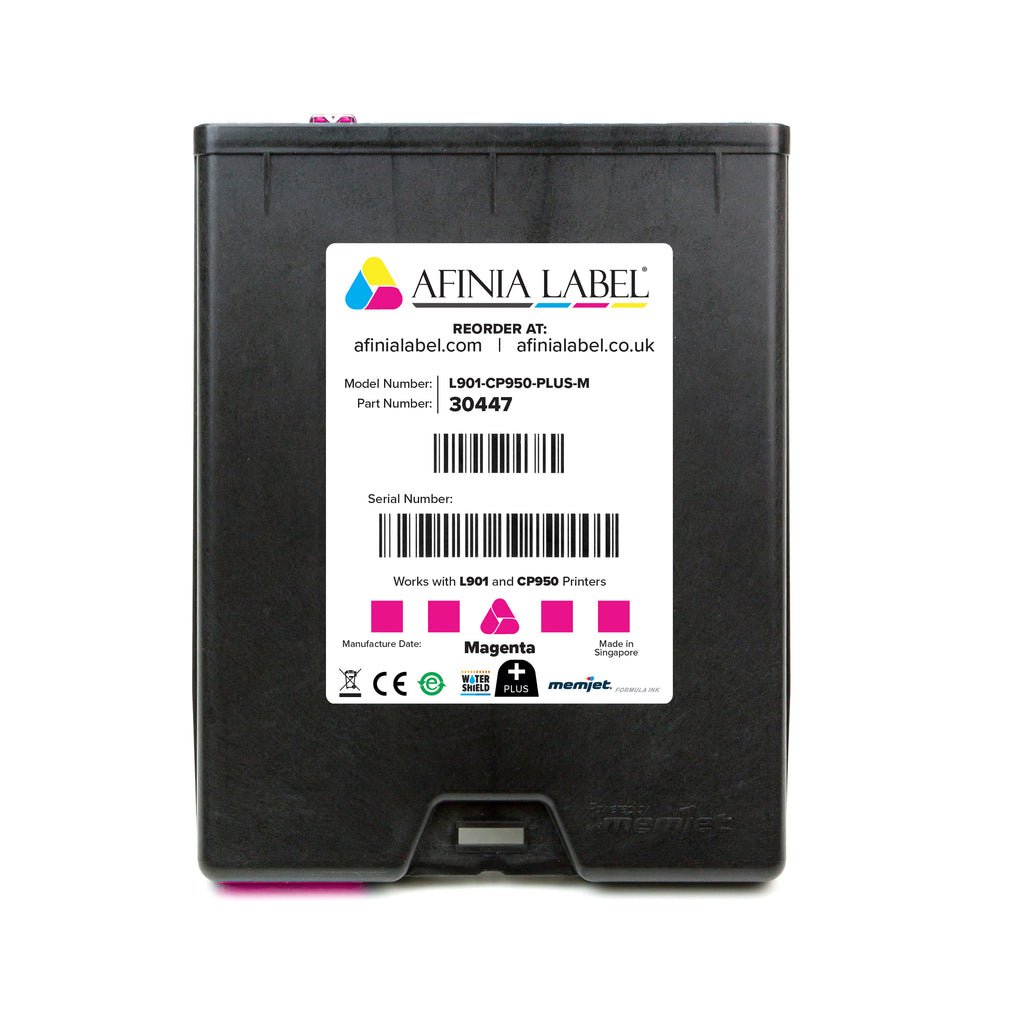Afinia L901Plus Ink Cartridges, Magenta (Dye w/Watershield™) Canada
