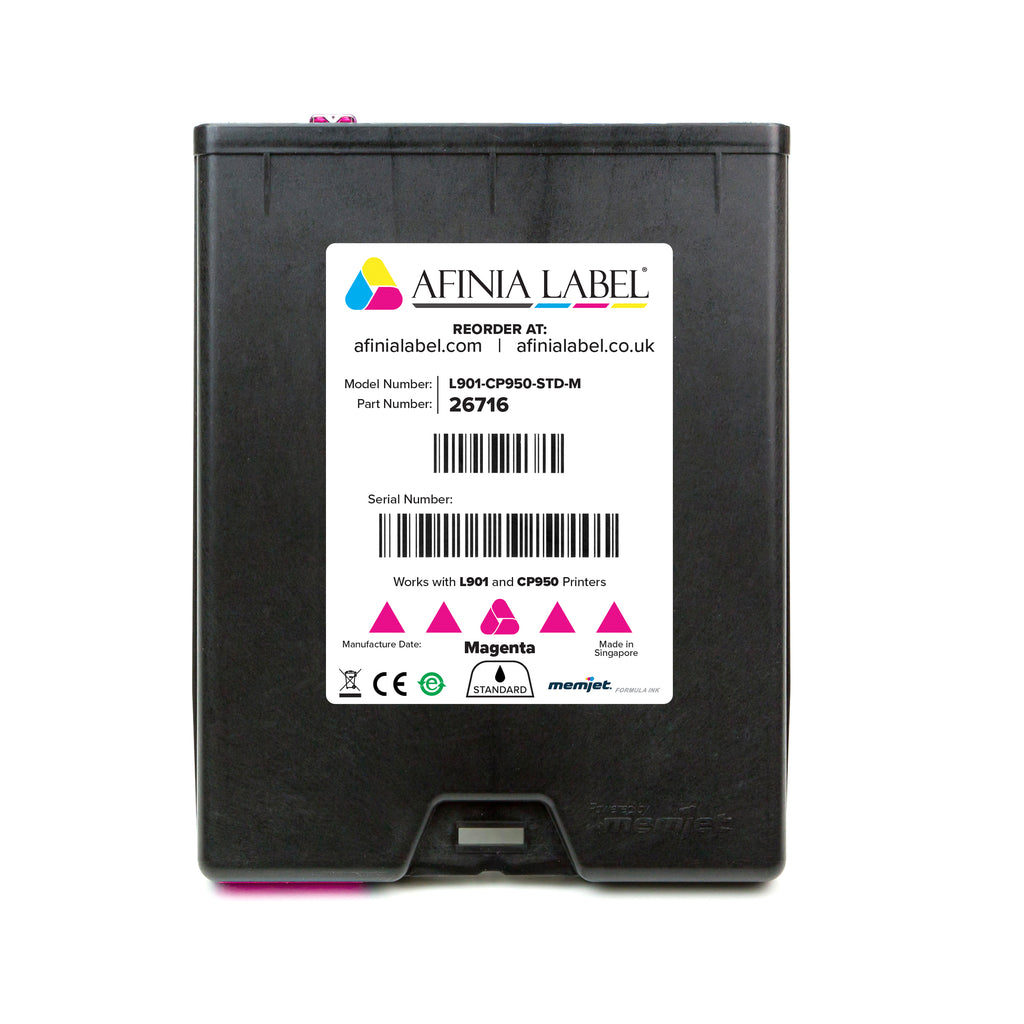 Afinia L901 Ink Cartridges, Magenta Memjet Canada