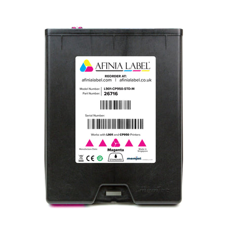 Afinia L901 Ink Cartridges, Magenta Memjet Canada