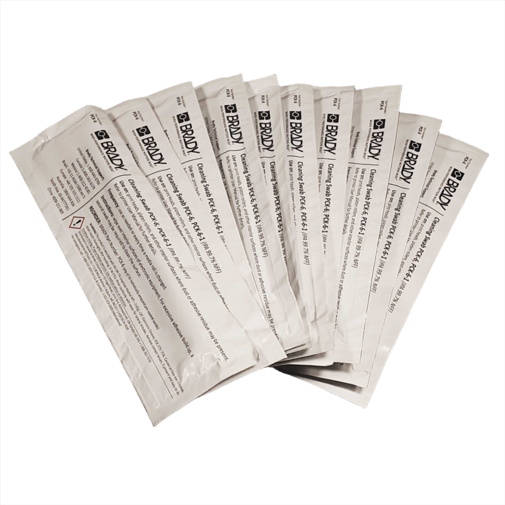 Thermal Printhead Cleaning Kit (10 Swabs)