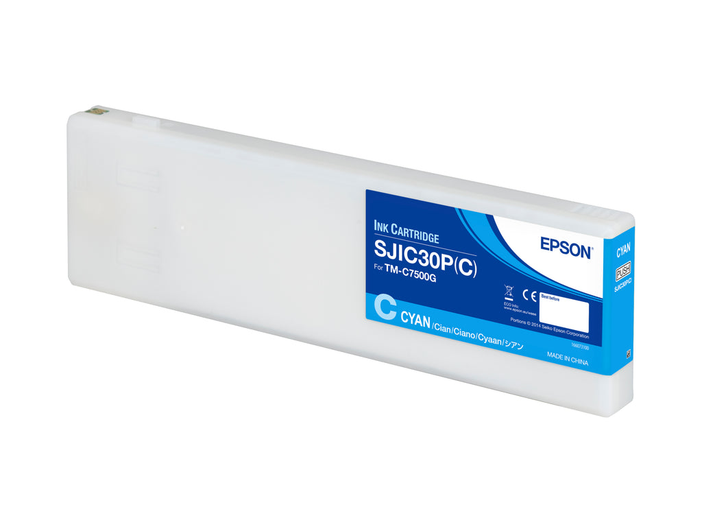 Epson Colorworks C7500G ink cyan C33S020636 GLOSS SJIC30PC Canada
