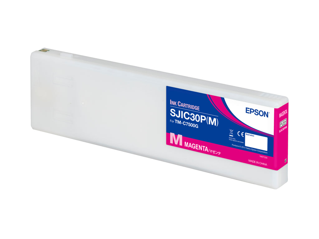 Epson ColorWorks C7500G (Gloss) Ink Cartridges, Magenta SJIC30PM Canada