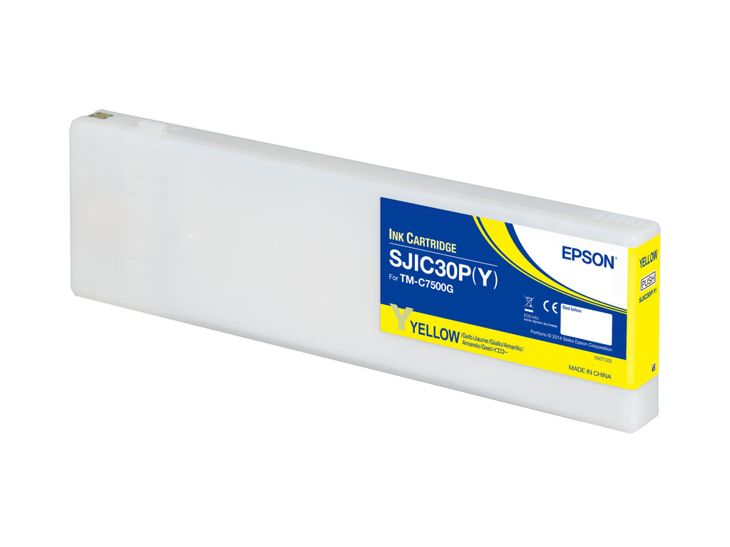 Epson Colorworks C7500G ink yellow C33S020638 GLOSS SJIC30PY Canada