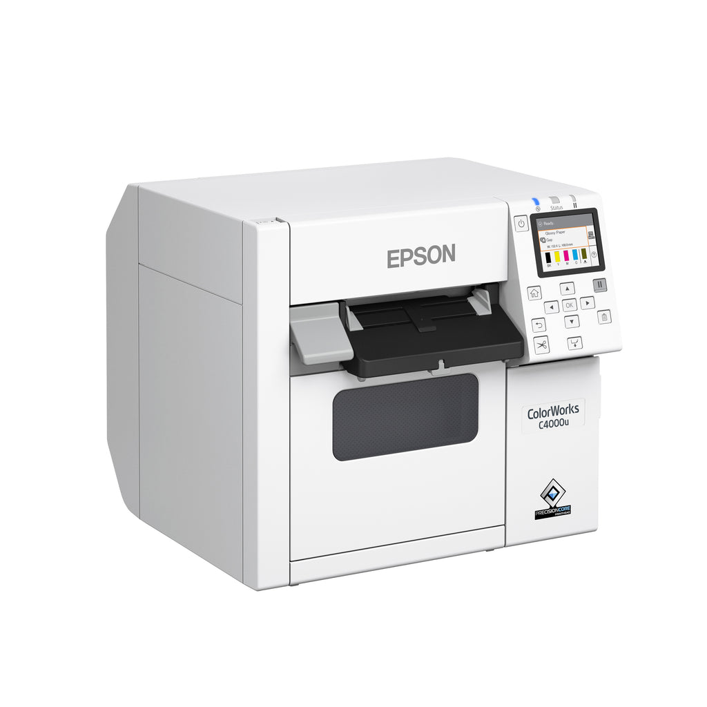 Epson ColorWorks CW-C4000 (GLOSS) Desktop Color Label Printer Canada C31CK03A9991