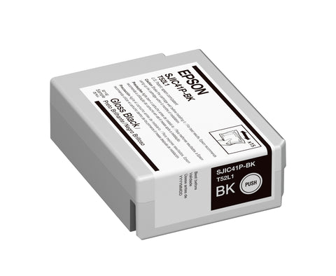 Epson Colorworks CW C4000 T52 GLOSS Black Ink SJIC41P-BK