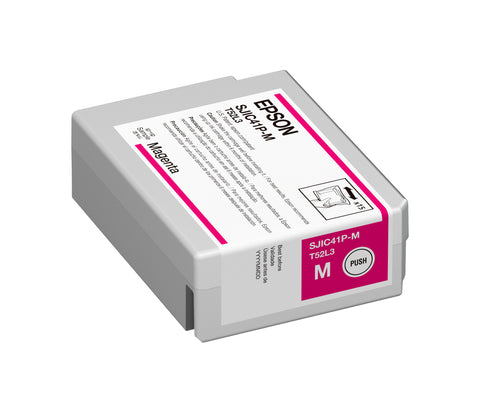 Epson ColorWorks C4000 Ink Cartridges, Magenta CanadaSJIC41P-M C13T52L320