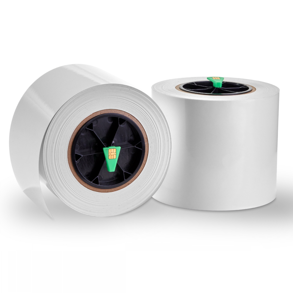 Primera LX610 Inkjet Labels, BOPP, Gloss, White, Continuous, 4.75x150, 3" Core