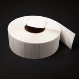 NMS Inkjet Labels, Paper, Matte, Die Cut, White, 2.75x1.875, 3" Core, 8" OD