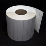 NMS Inkjet Labels, Paper, Matte, Die Cut, White, 6.75x1.1, 3" Core, 8" OD