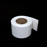 NMS Inkjet Labels, BOPP, Gloss, Continuous, White, 2.5x90, 2" Core, 4" OD