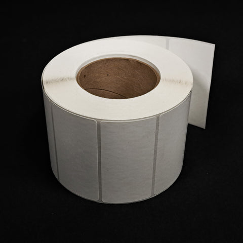 NMS Inkjet Labels, Chemical, Matte, Die Cut, White, 4x2, 3