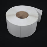 NMS Inkjet Labels, Polyolefin, Matte, Die Cut, White, 4x6, 3" Core, 8" OD