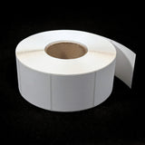 NMS Inkjet Labels, Paper, Matte, Die Cut, White, 2.9x2.9, 3" Core, 8" OD