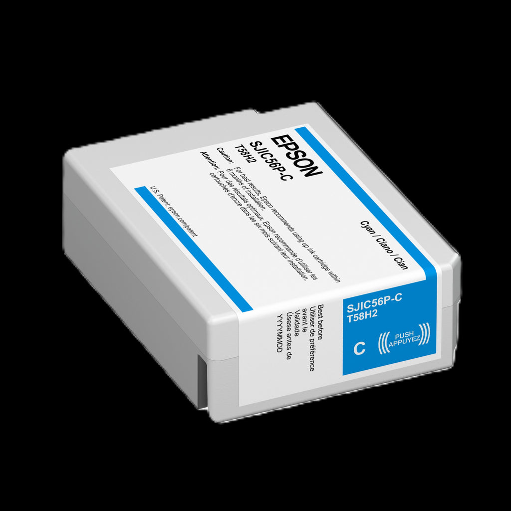 Epson ColorWorks D3800 Ink Cartridges, Cyan (DYE)
