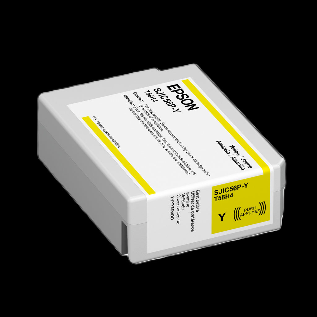 Epson ColorWorks D3800 Ink Cartridges, Yellow (DYE)
