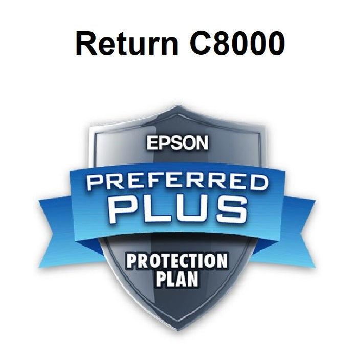 Epson ColorWorks Service Plan, Return for Repair, C8000 Series