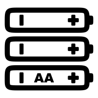 Reiner Rechargeable Batteries, AA, 3 Pack