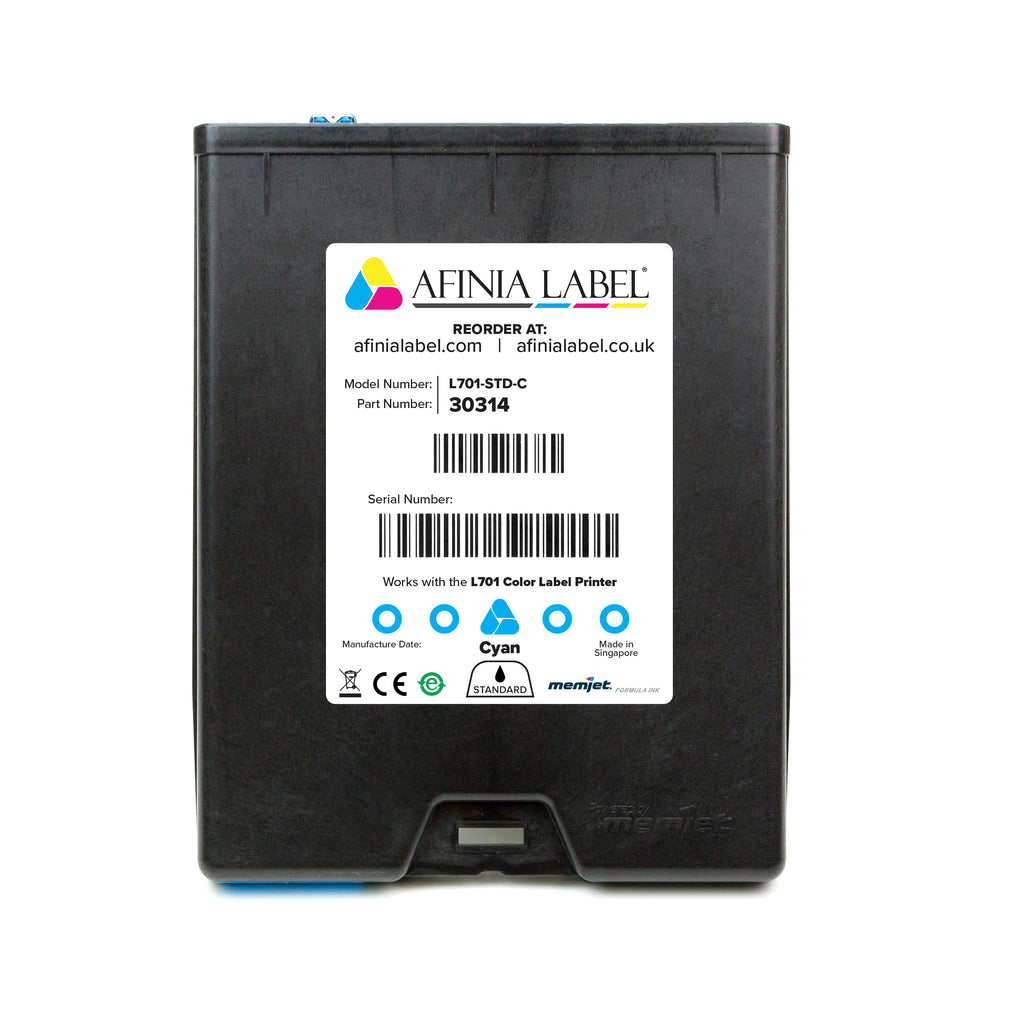 Afinia L701 Ink Cartridges, Cyan (Dye) Memjet Canada