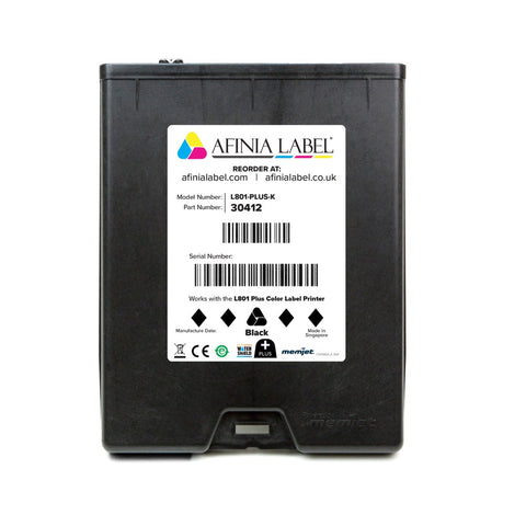 Afinia L801 Plus Ink Cartridges, Black (Dye w/Watershield™) Memjet Canada