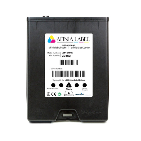 Afinia L801 Ink Cartridges, Black, Memjet Canada