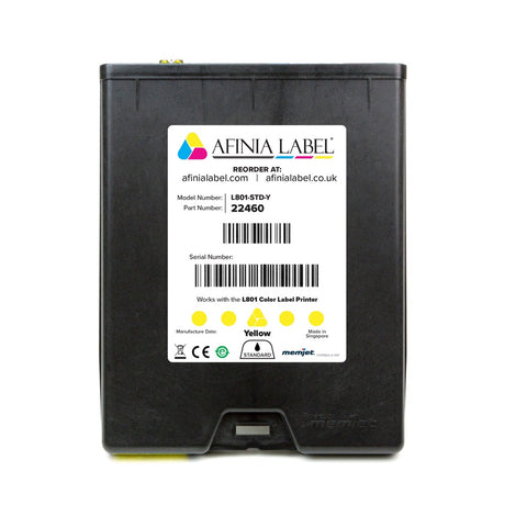 Afinia L801 Ink Cartridges, Yellow (Dye) Memjet Canada