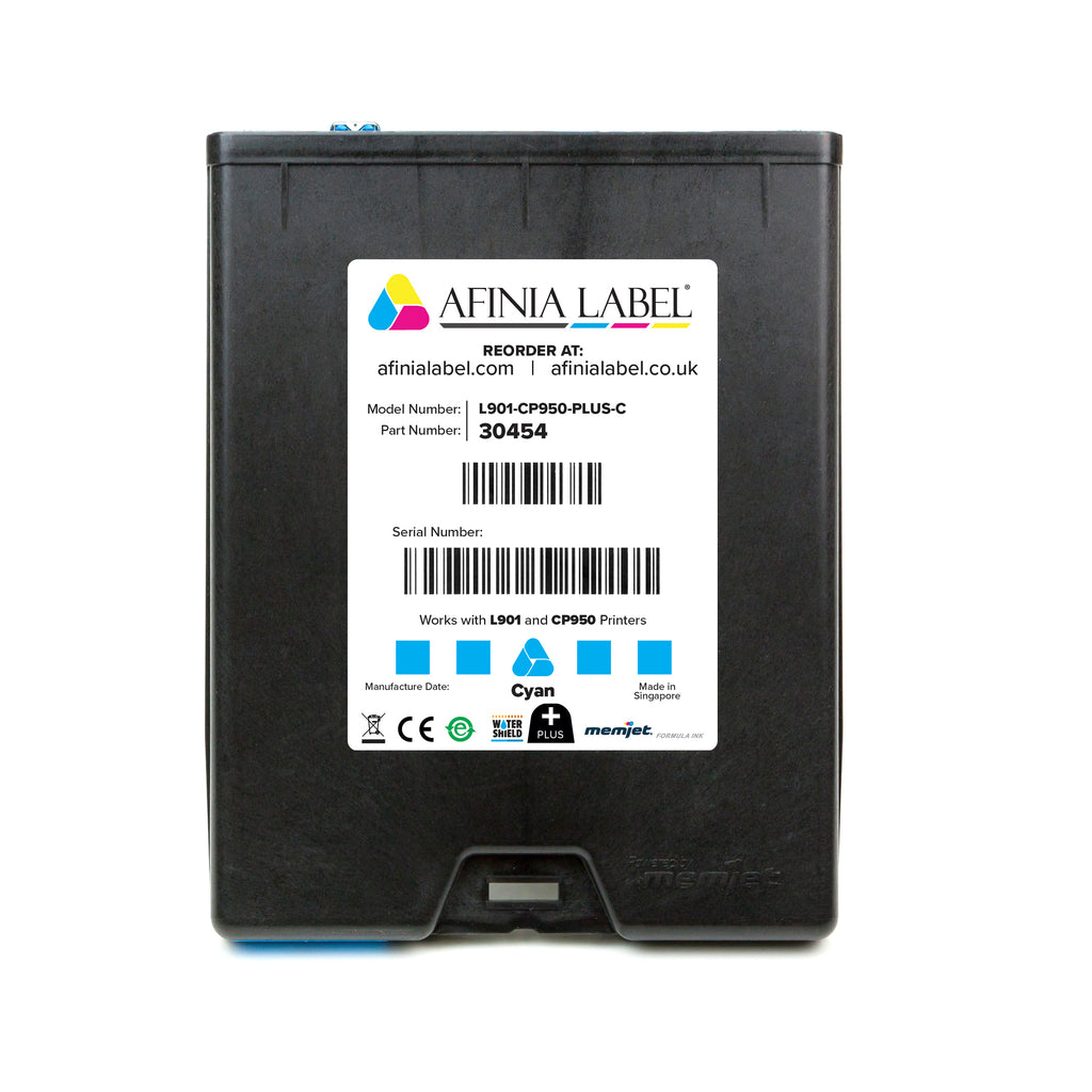 Afinia L901Plus Ink Cartridges, Cyan (Dye w/Watershield™) Canada