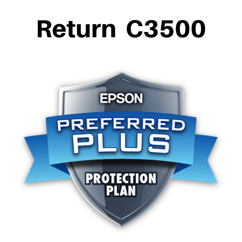 Epson Colorworks preferred plus extended service plan Return C3500