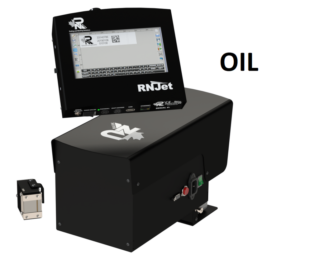 RN Mark RNJet 100+ OIL Inline Inkjet Printer Kit