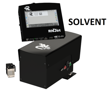 RN Mark RNJet 100+ SOLVENT Inline Inkjet Printer Kit