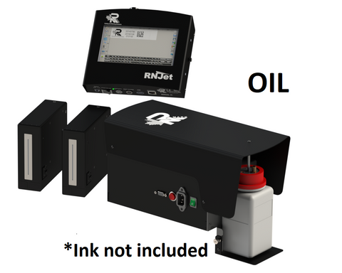 RN Mark RNJet E1-140 OIL Inline Inkjet Printer Kit