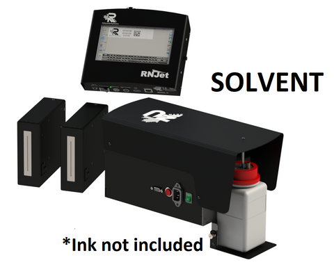 RN Mark RNJet E1-140 SOLVENT Inline Inkjet Printer Kit