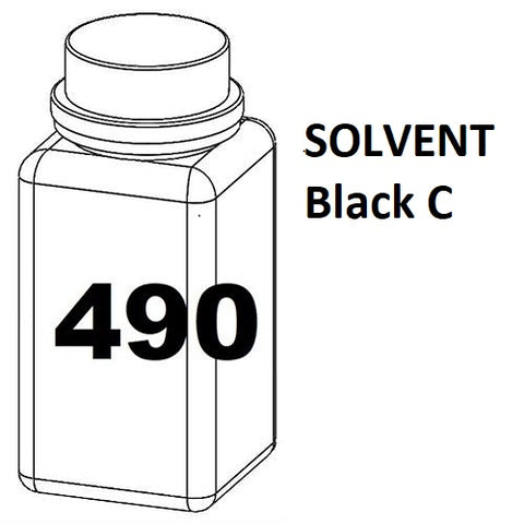 RN Mark RNjet bulk ink bottle 490ml SOLVENT Black C