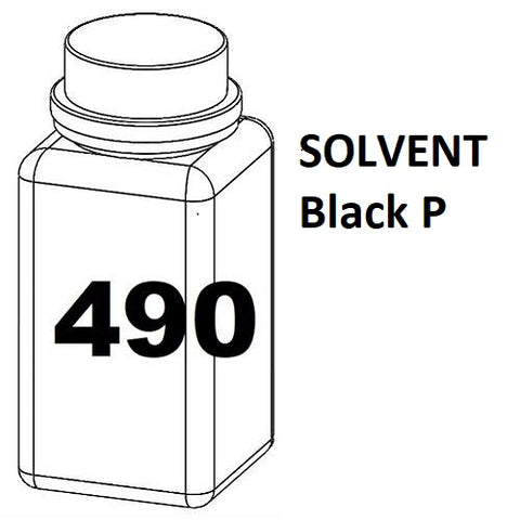 RN Mark RNjet bulk ink bottle 490ml SOLVENT Black P