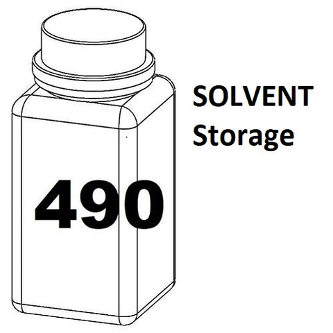 RN Mark RNjet bulk ink bottle 490ml SOLVENT Storage
