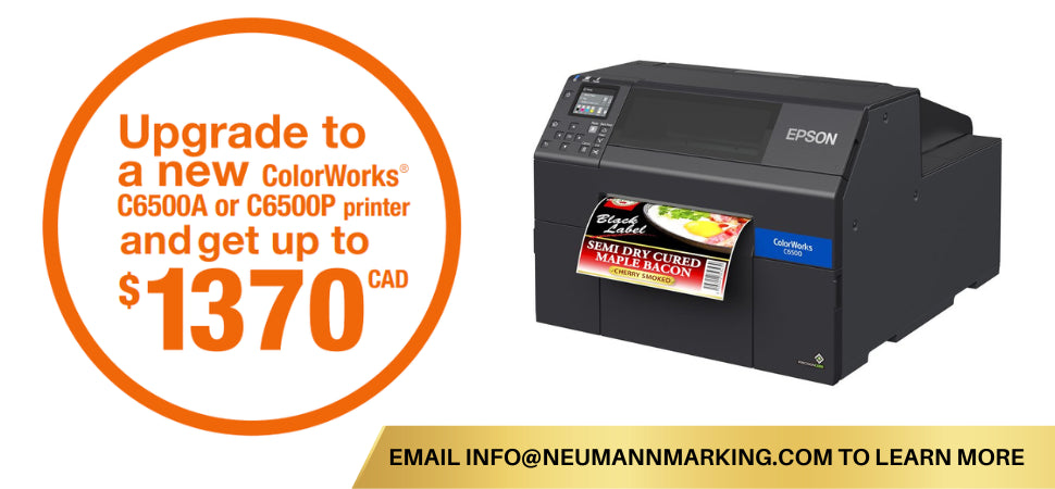 Buy a Colorworks c6500 and save up to $1370